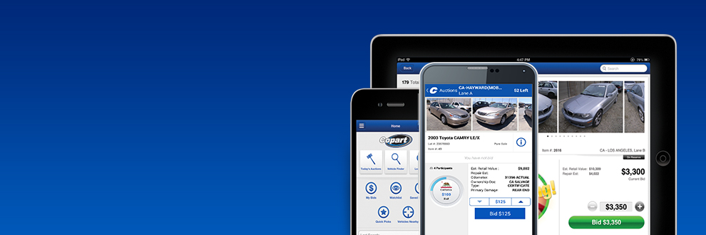 Copart Mobile Copart