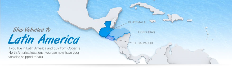 Ship Vehicles to Latin America