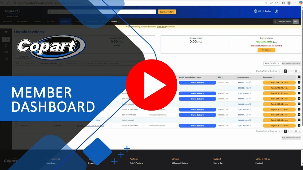 تحديث لوحة تحكم العضو